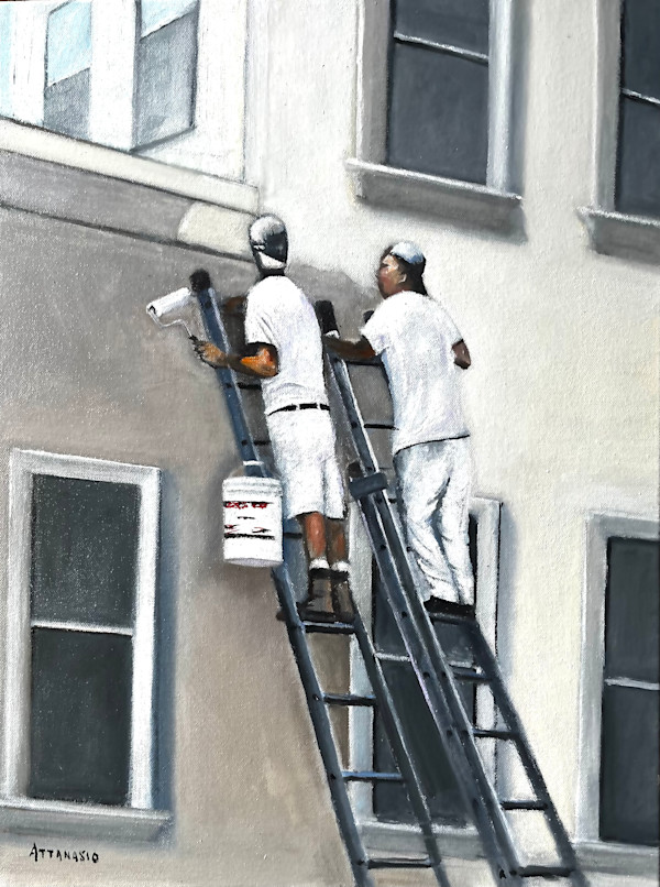 Inspecting the Work by John Attanasio, Image 1.