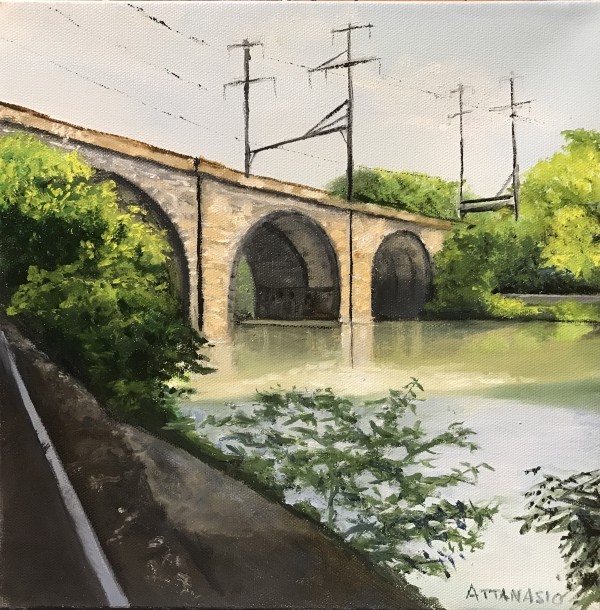 Railway Bridge over Schuylkill by John Attanasio