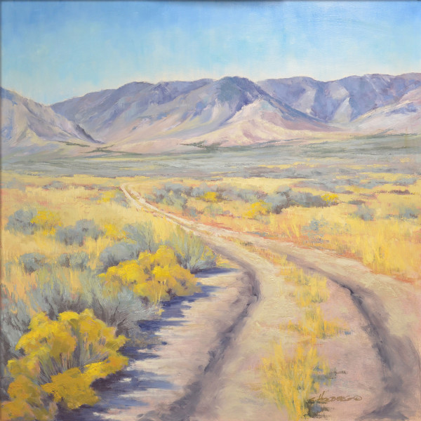 Rabbitbrush Bloom by Connie Herberg