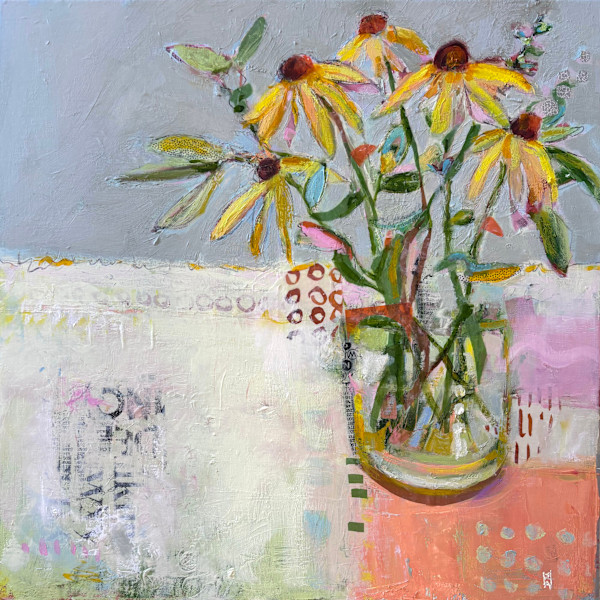 Yellow Coneflowers by Sally Hootnick, Image 1.