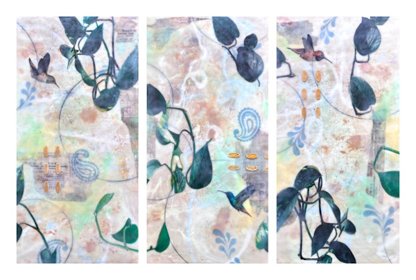 Tangled Triptych by Sally Hootnick, Image 1.