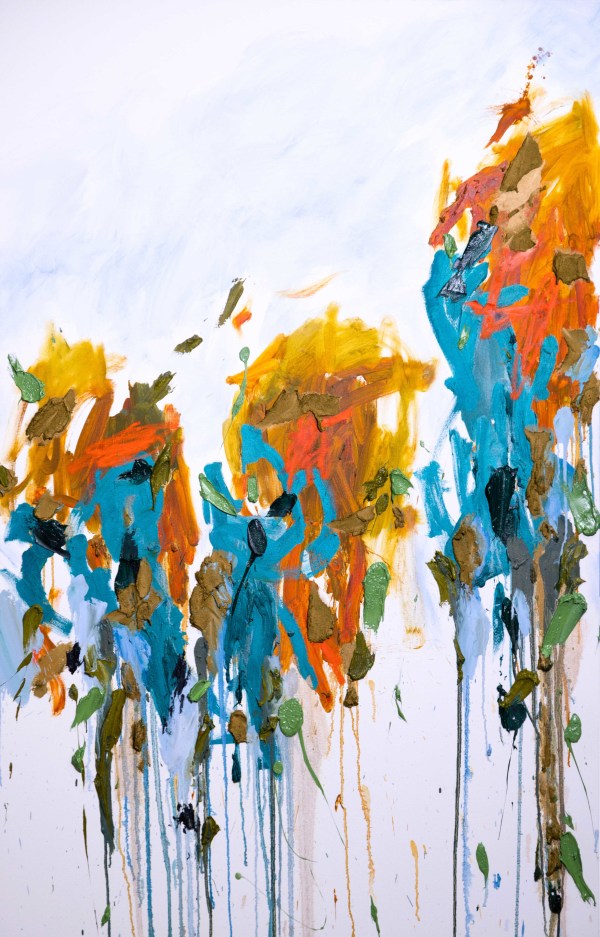 Painted Flowers Never Die by Jessica Wachter