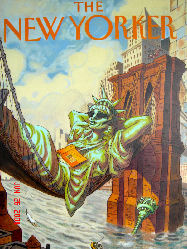New Yorker - Liberty by Steven Kaufman