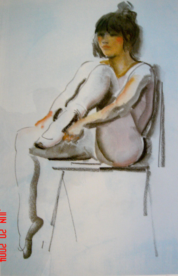 Seated Dancer by Donald Hamilton-Fraser
