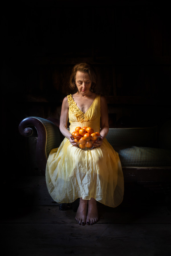 Portrait with Orange by JP Terlizzi