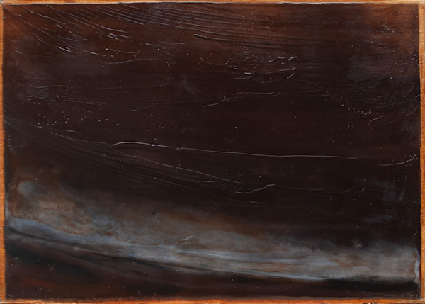 Held Light - Espresso Shadow - small study no. 1 by Kim Amell, Image 1.