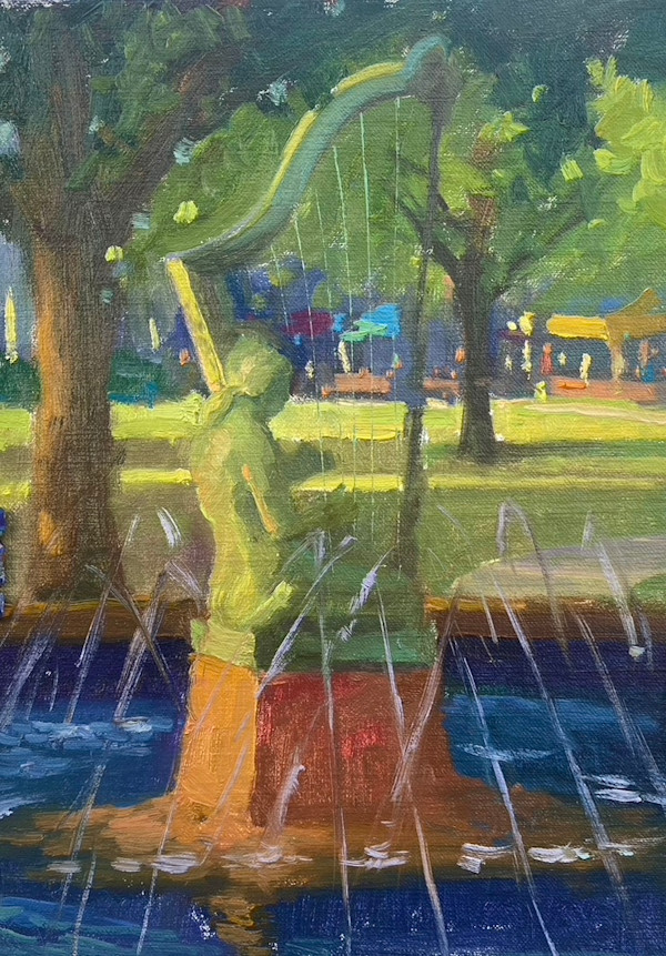Emily in the Park by Katie Dobson Cundiff