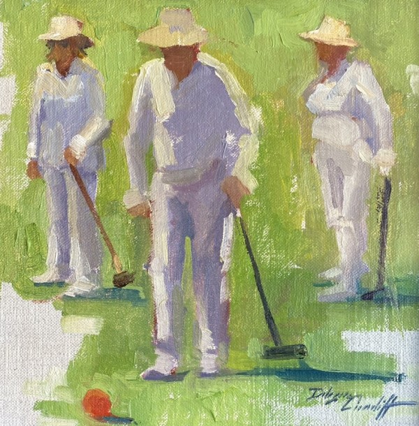 Three on the Green by Katie Dobson Cundiff