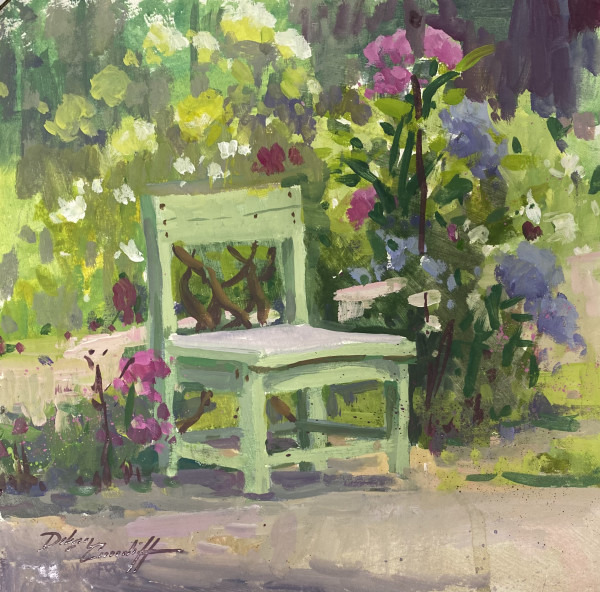 Garden Chair by Katie Dobson Cundiff