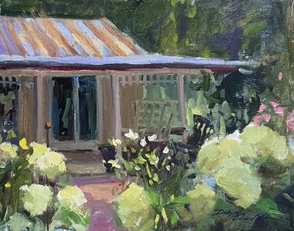 Cottage Porch by Katie Dobson Cundiff