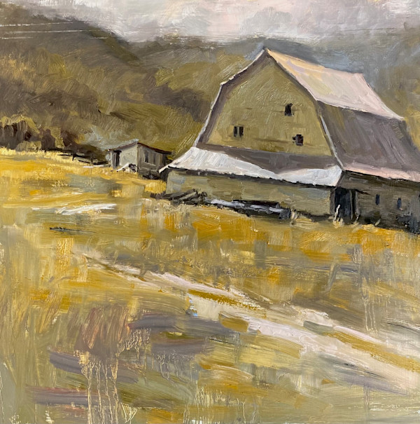 Barn in Hay Field by Katie Dobson Cundiff, Image 1.
