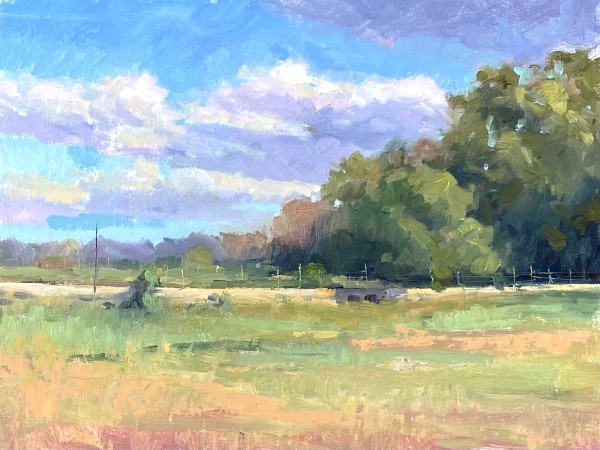 Clouds Over Culvert by Katie Dobson Cundiff