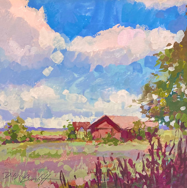County Road Barn by Katie Dobson Cundiff