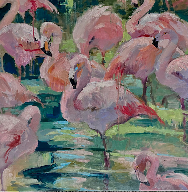 Flamingos by Katie Dobson Cundiff, Image 1.