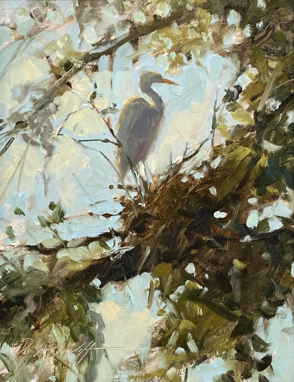 Heron's Nest by Katie Dobson Cundiff