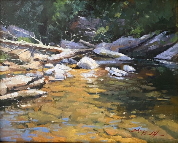 Mountain Stream Pool by Katie Dobson Cundiff