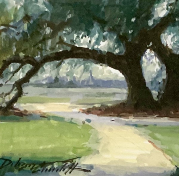 Path Through the Oaks by Katie Dobson Cundiff