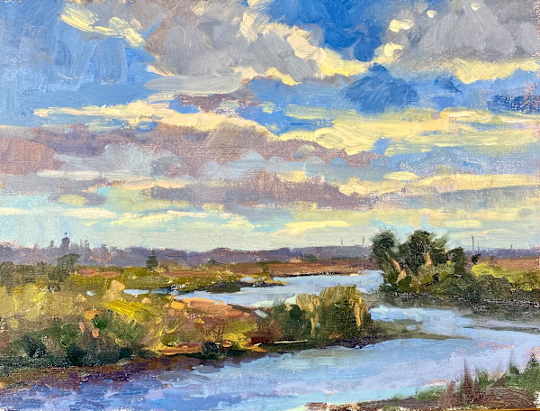 Peaceful River by Katie Dobson Cundiff