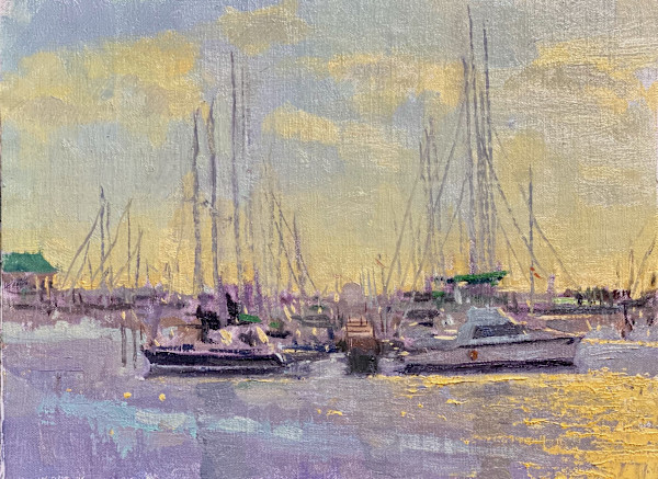 Sunday Masts by Katie Dobson Cundiff