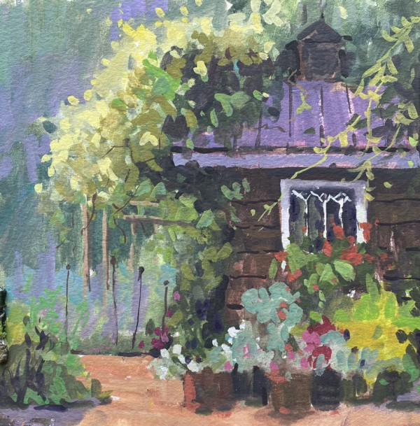 Garden Shed by Katie Dobson Cundiff