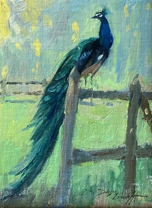 Peacock by Katie Dobson Cundiff