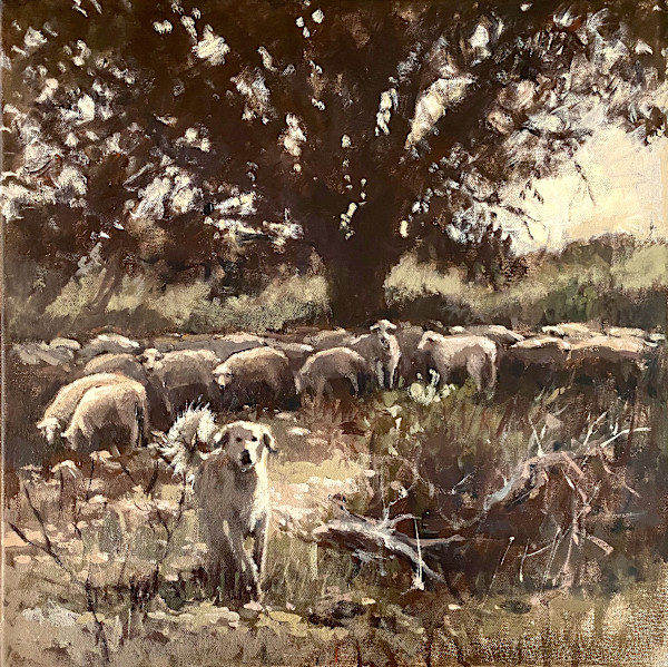 Guarding the Flock by Katie Dobson Cundiff