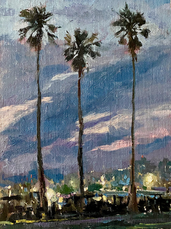 Night Palms by Katie Dobson Cundiff