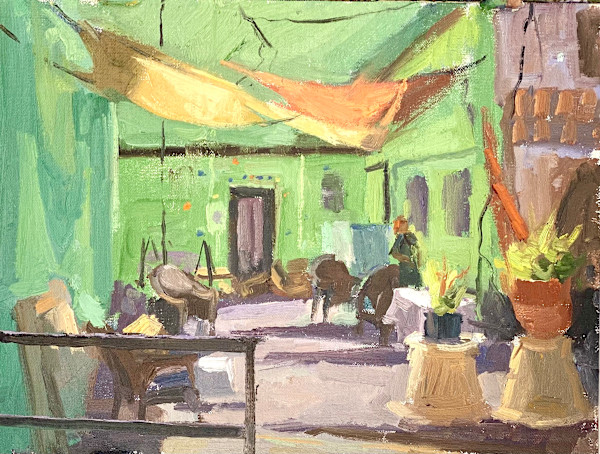 Cantina Back Door by Katie Dobson Cundiff