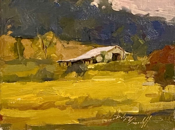 Yellow Fields by Katie Dobson Cundiff