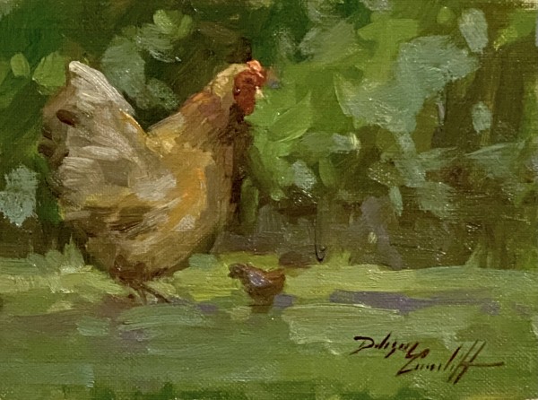 Mother Hen by Katie Dobson Cundiff
