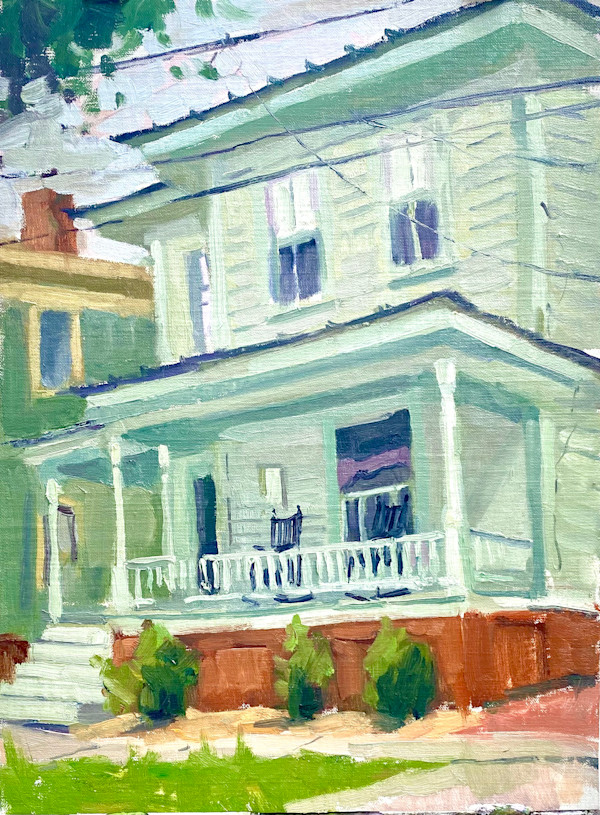 Old House on New Street by Katie Dobson Cundiff, Image 1.