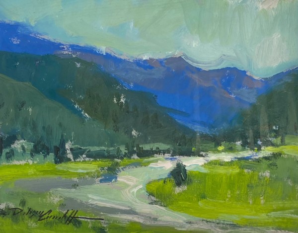 Road Leading to Telluride by Katie Dobson Cundiff