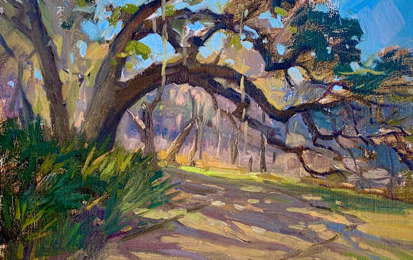 Reaching Out - Wekiva Oak by Katie Dobson Cundiff