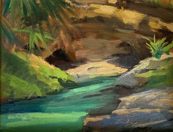Rock Springs Blue Hole by Katie Dobson Cundiff