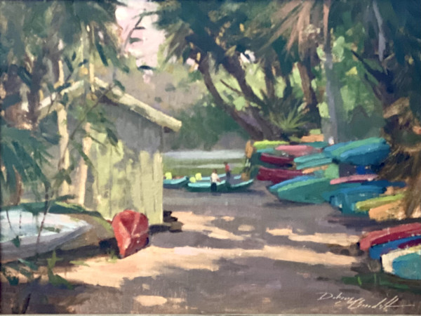 Canoe Outpost by Katie Dobson Cundiff