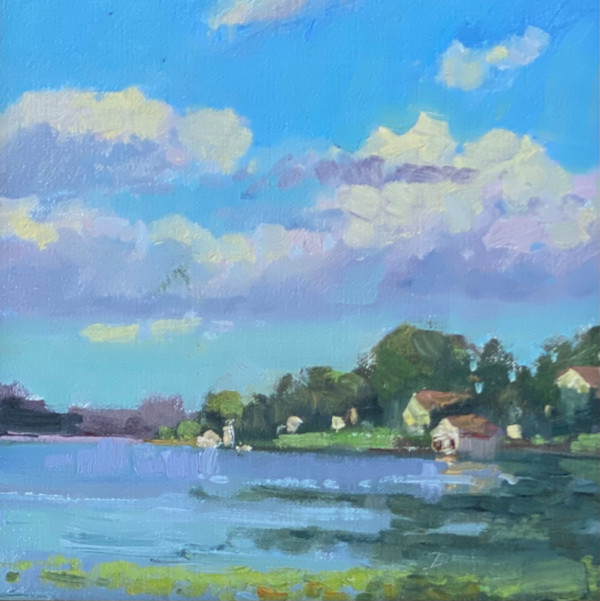 Late Afternoon Clouds by Katie Dobson Cundiff