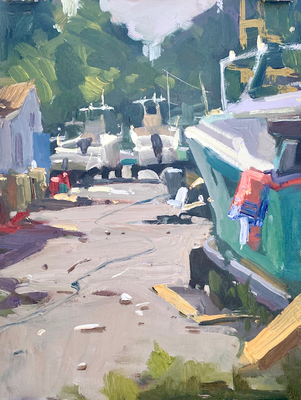 Boatyard Bedlam by Katie Dobson Cundiff