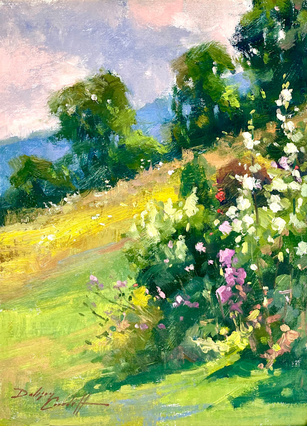 Hillside Garden by Katie Dobson Cundiff