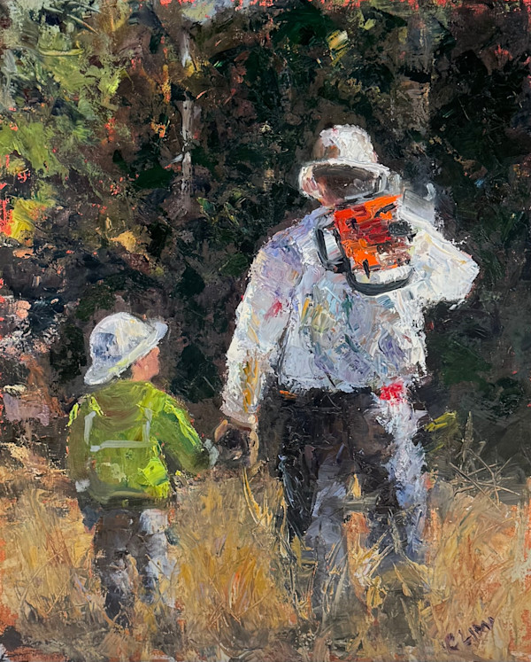 Headed To Camp by Claudia Lima