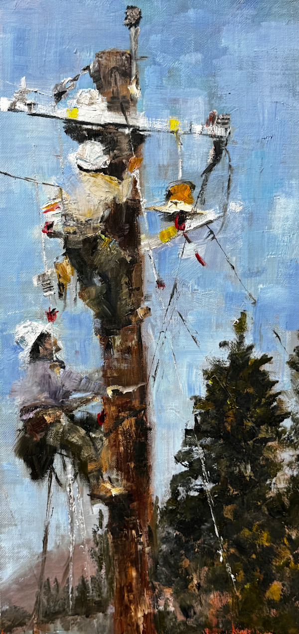 Linemen by Claudia Lima