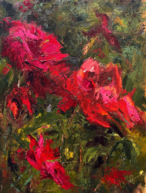 Roses at the Garden by Claudia Lima