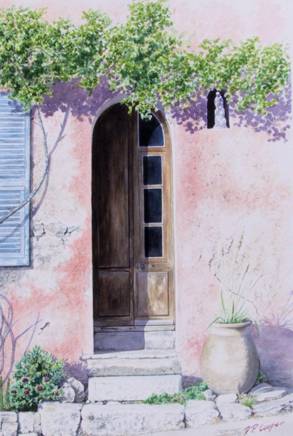 Chateauneuf Door by Dave P. Cooper