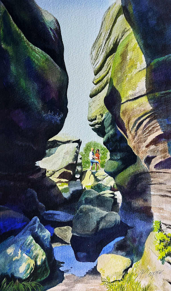 BRIMHAM ROCKS 01 by Dave P. Cooper