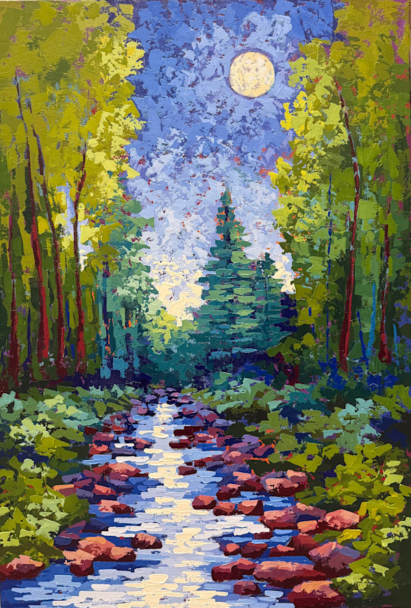Mountain Moon by Karin Neuvirth, Image 1.