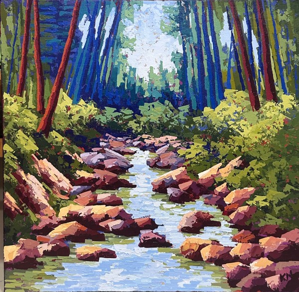 Cascading Creek by Karin Neuvirth