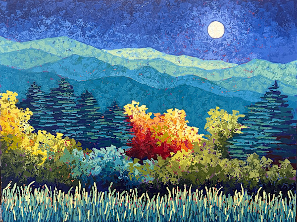 Lunar Peaks by Karin Neuvirth