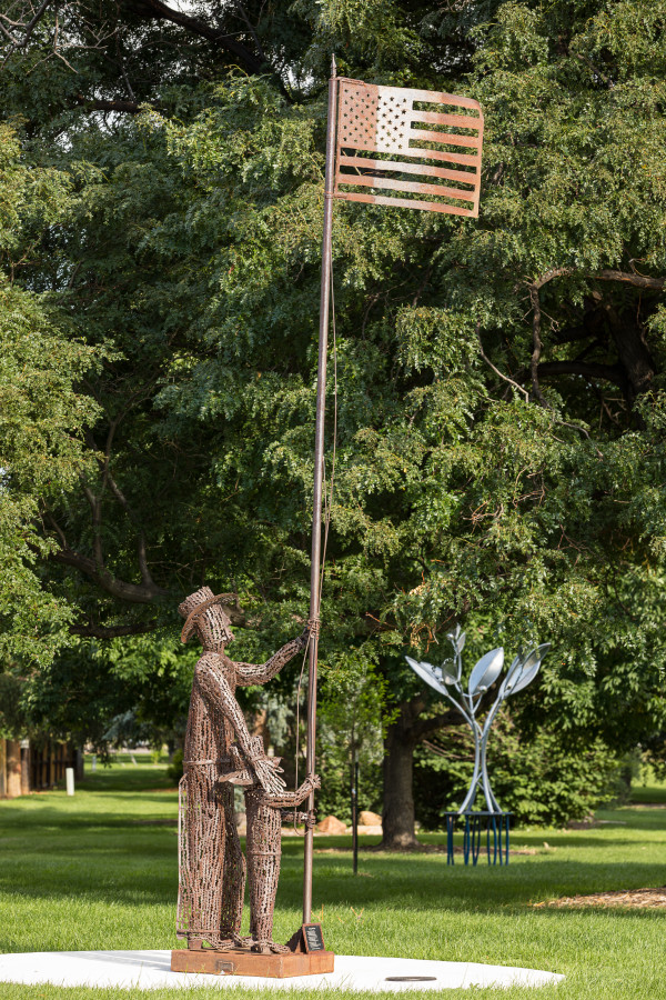 Raising Old Glory by Bill Bunting