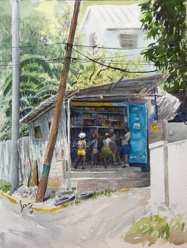 Shop an’ Labrish by Sean Henry, Image 1.
