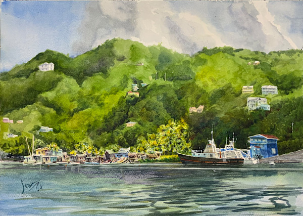 Bananes Fishing Village by Sean Henry