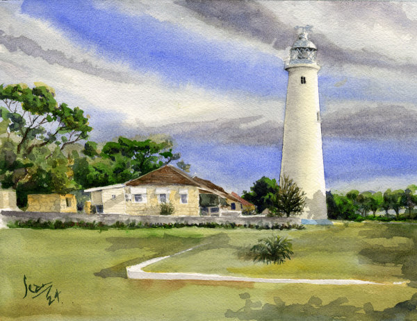 Negril Lighthouse by Sean Henry